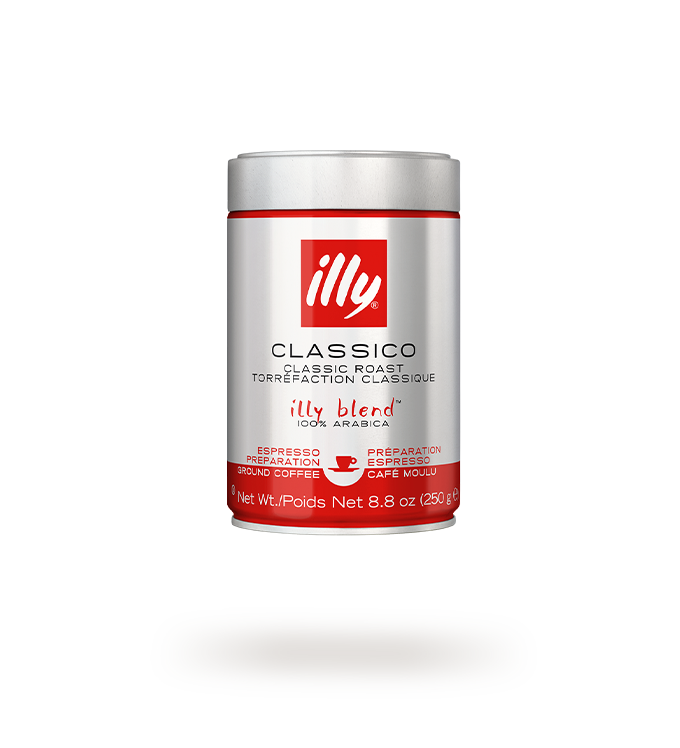 Café Espresso Classico Moulu - Torréfaction Moyenne - Paquet de 6