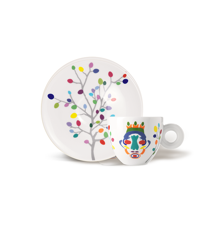 Set da 2 tazze da cappuccino - illy Art Collection Pascale Marthine Tayou image number 0
