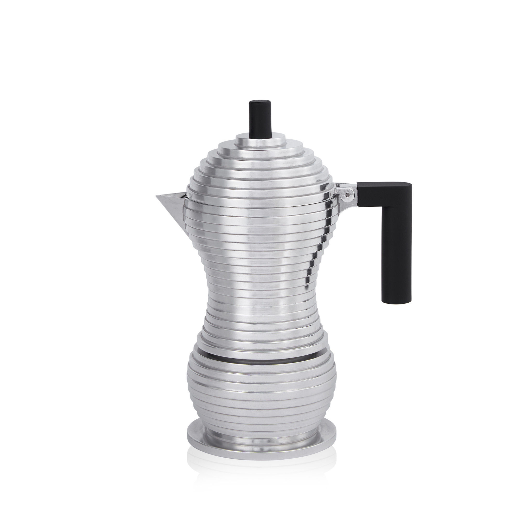 Kaffeekanne für 3 Tassen – die Alessi Pulcina Mokkakanne für Gasherde