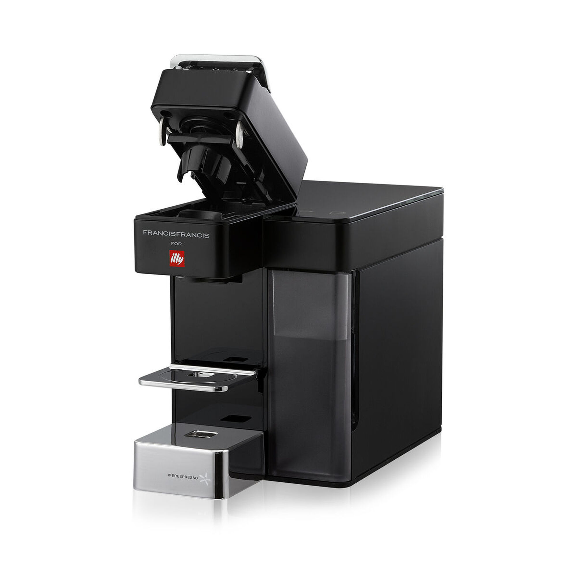 Y5 iperEspresso Espresso & Coffee Machine Black illy