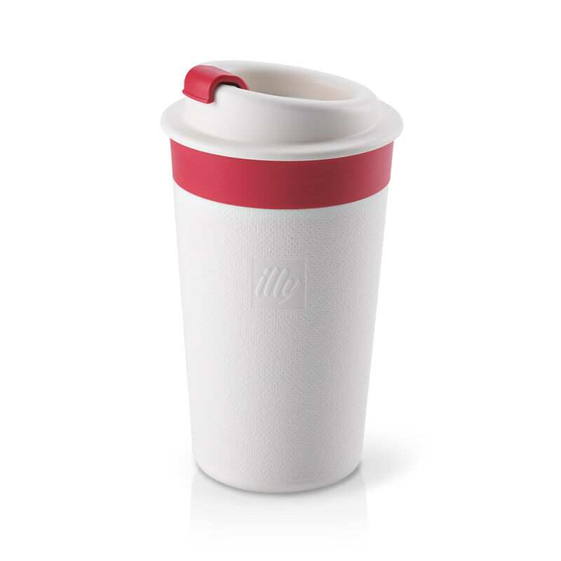 Travel mug illy da 350 ml bianco