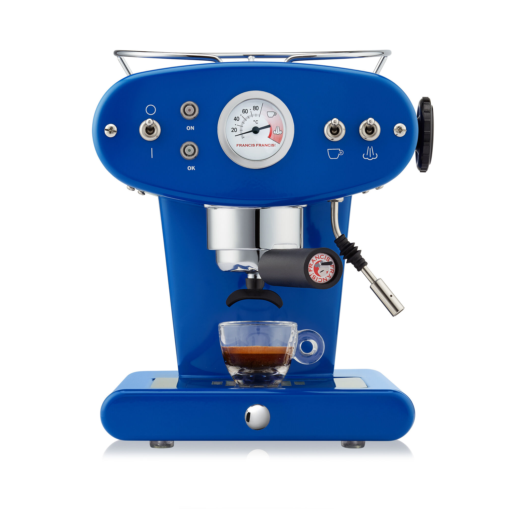 X1 – Ground Coffee Machine Blue