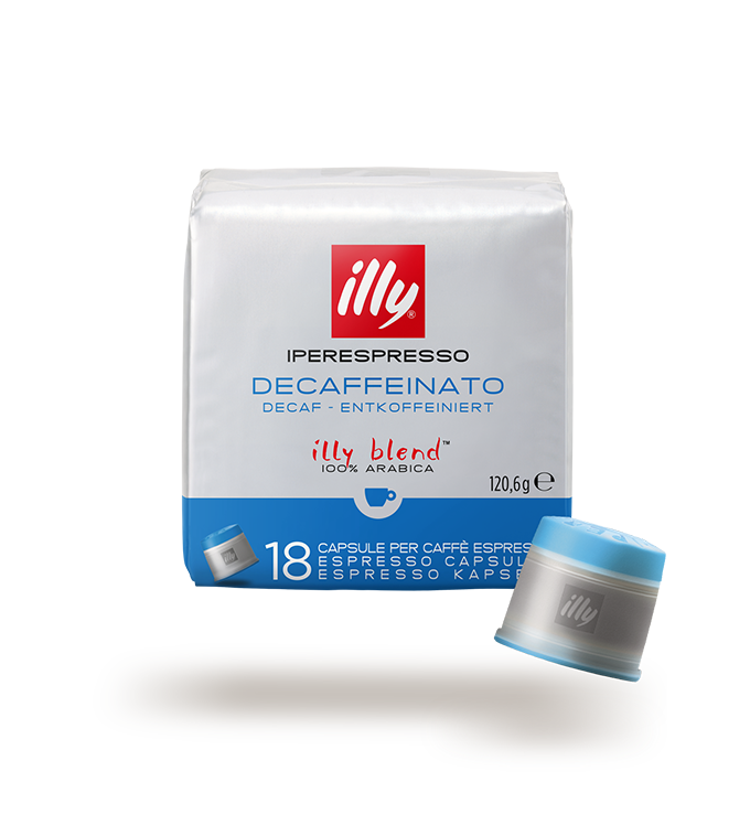 18 Iperespresso Kaffeekapseln DECAFFEINATO - klassische Röstung