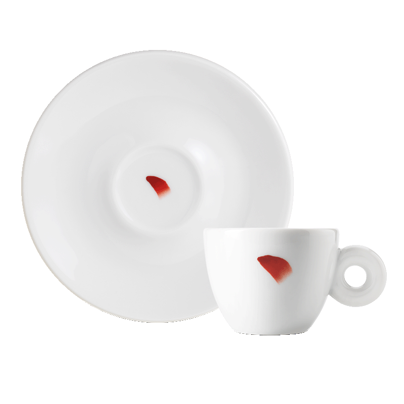 Set of 2 espresso cups - the Lee Ufan illy Art Collection