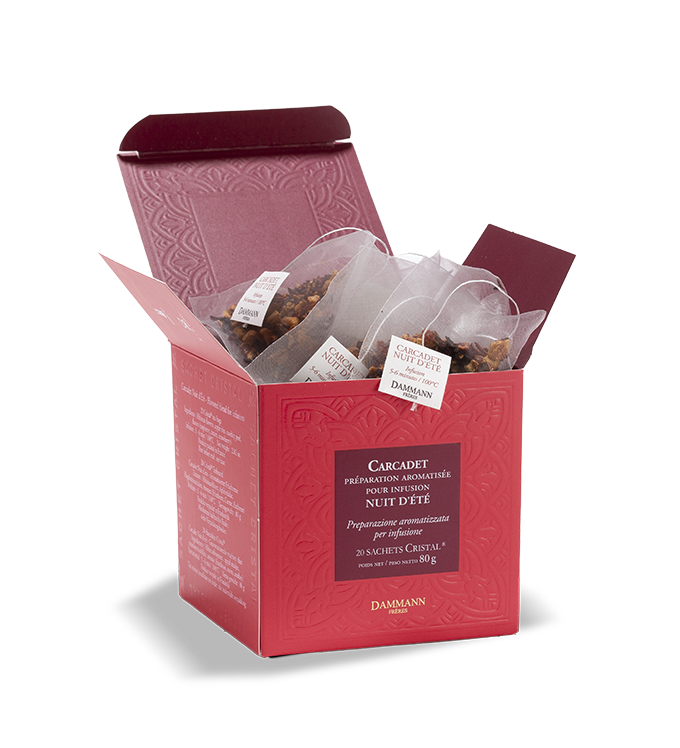 Dammann Carcadet Nuit d&rsquo;&eacute;t&eacute; &ndash; Cristal&reg; Sachets