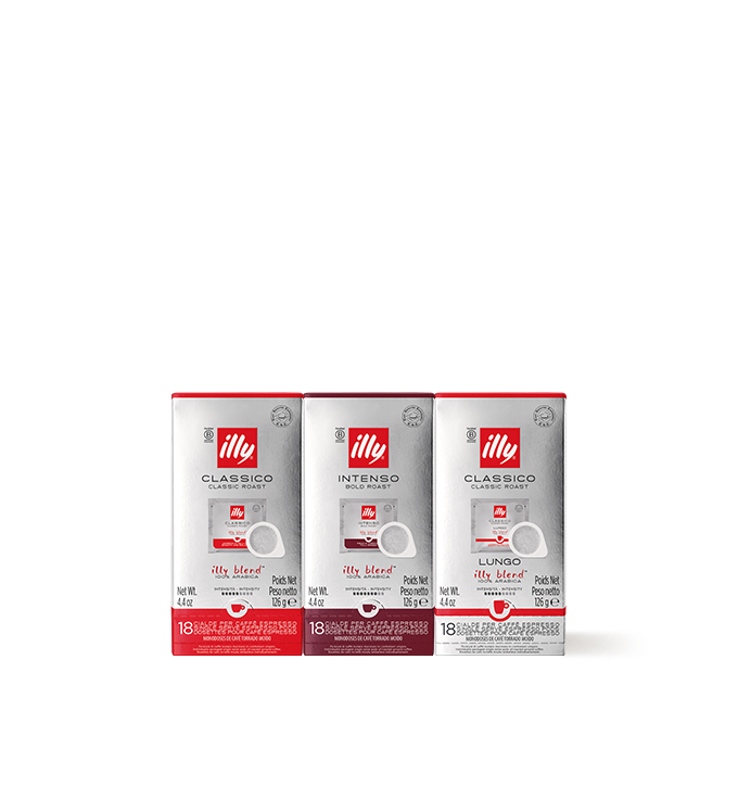 E.S.E.-Pads 3er Set: Classico, Intenso, Lungo