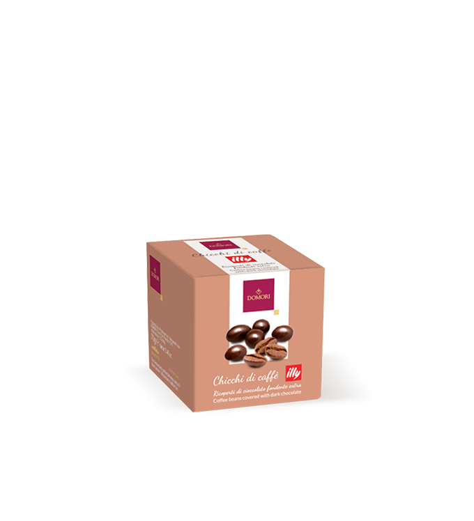 Chicchi di caffè ricoperti di cioccolato Domori