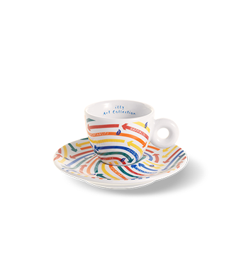 illy Art Collection de Matteo Thun - Una huella humana - Taza de café espresso