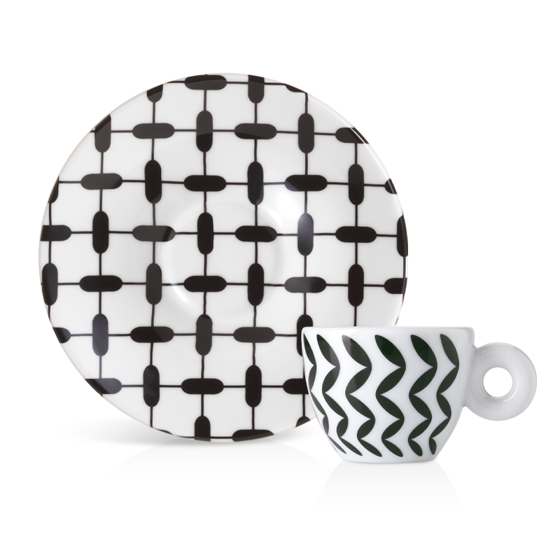 Set de 2 Tazas de Café Espresso - illy Art Collection Mona Hatoum