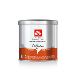 Café illy Cápsula iperEspresso Arabica Selection Colômbia - 21 un