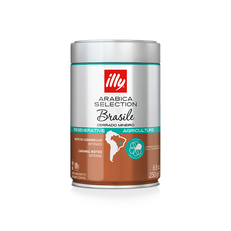 Brazilië Arabica Selection Cerrado Mineiro gemalen koffie, 250 g