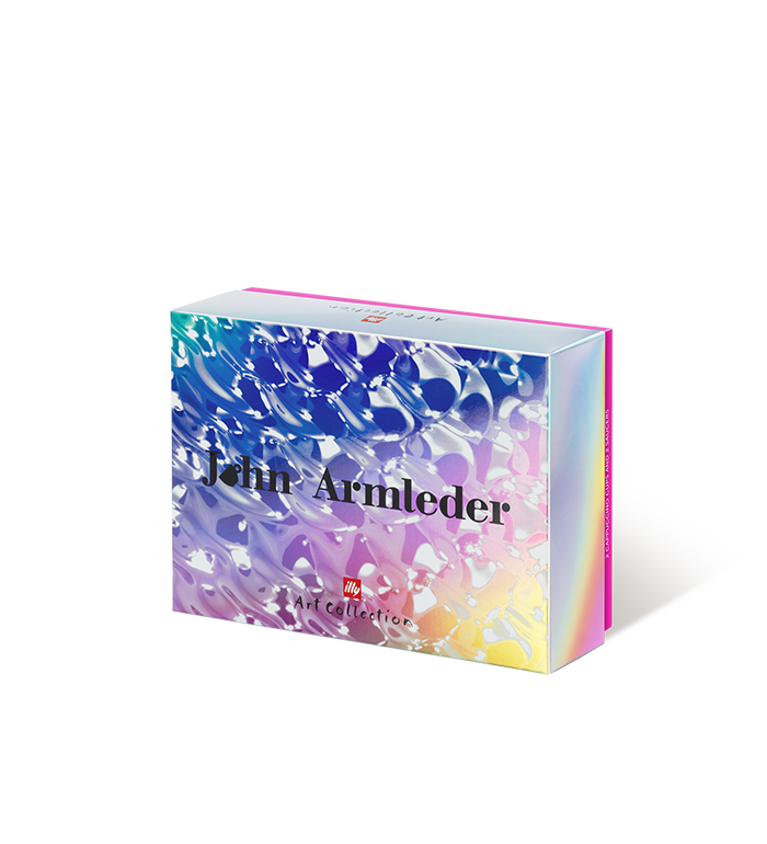 SET MIT ZWEI CAPPUCCINOTASSEN – JOHN ARMLEDER ILLY ART COLLECTION image number 3