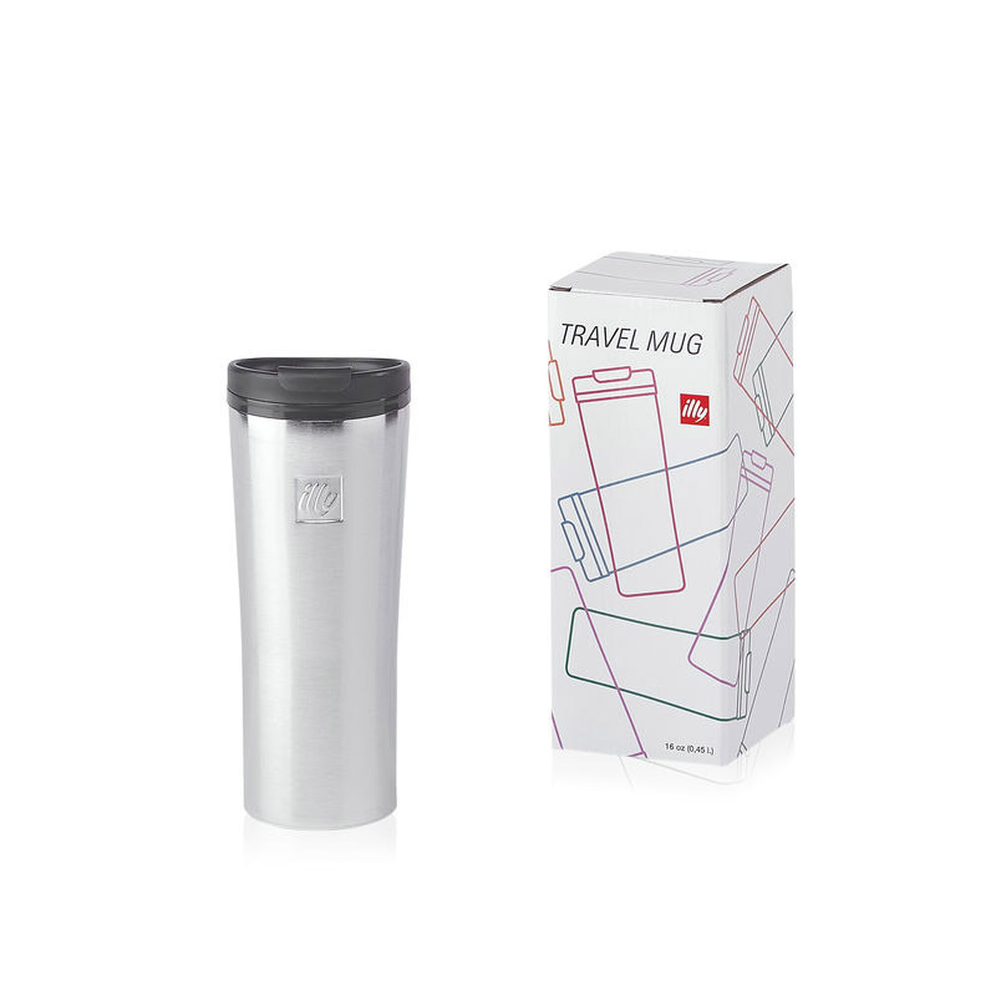 embossed illy logo travel