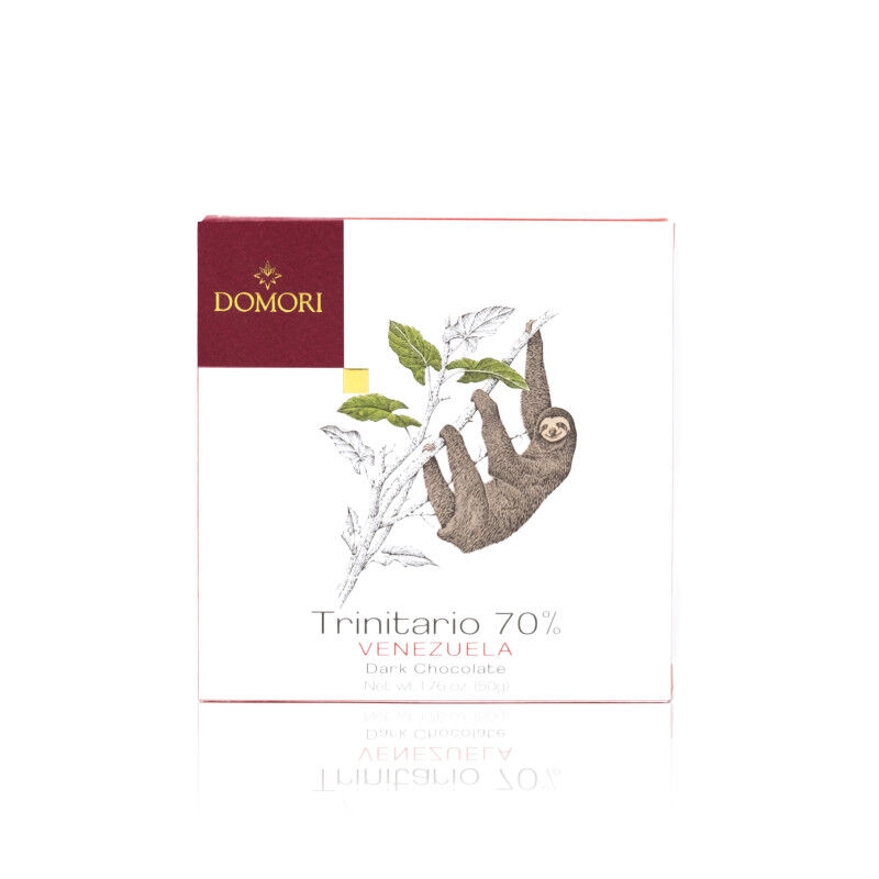 Tavoletta di cioccolato fondente 70% di Cacao del Venezuela 50gr