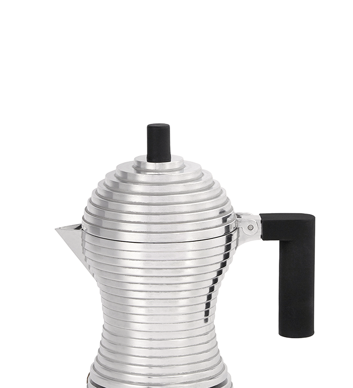 Caffettiera da 1 tazza – Moka per fornello a gas Alessi Pulcina image number 1