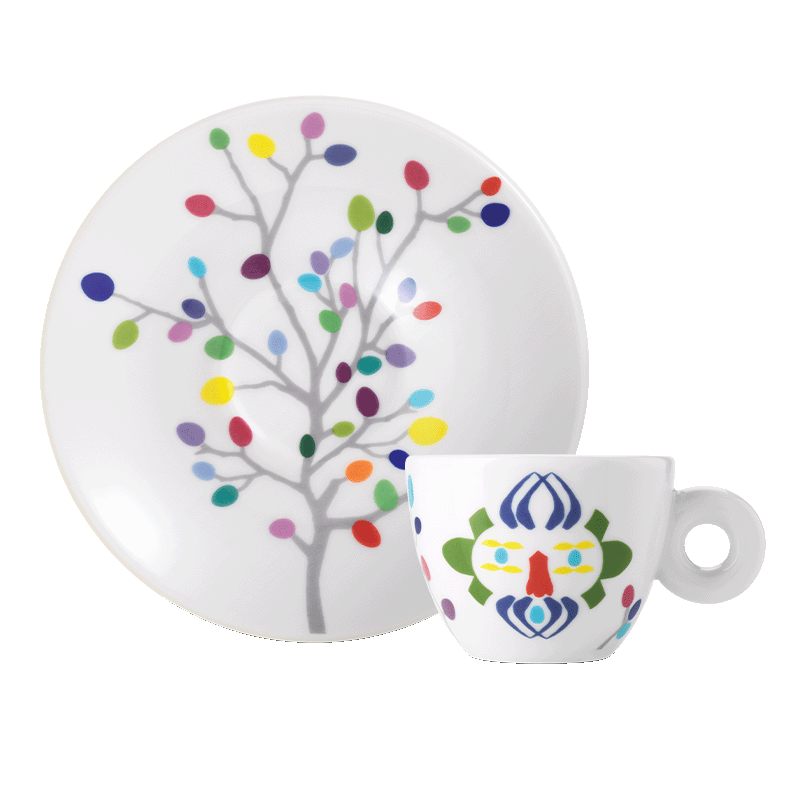 Espresso kopjes Pascale Marthine Tayou - Set van 2 kopjes