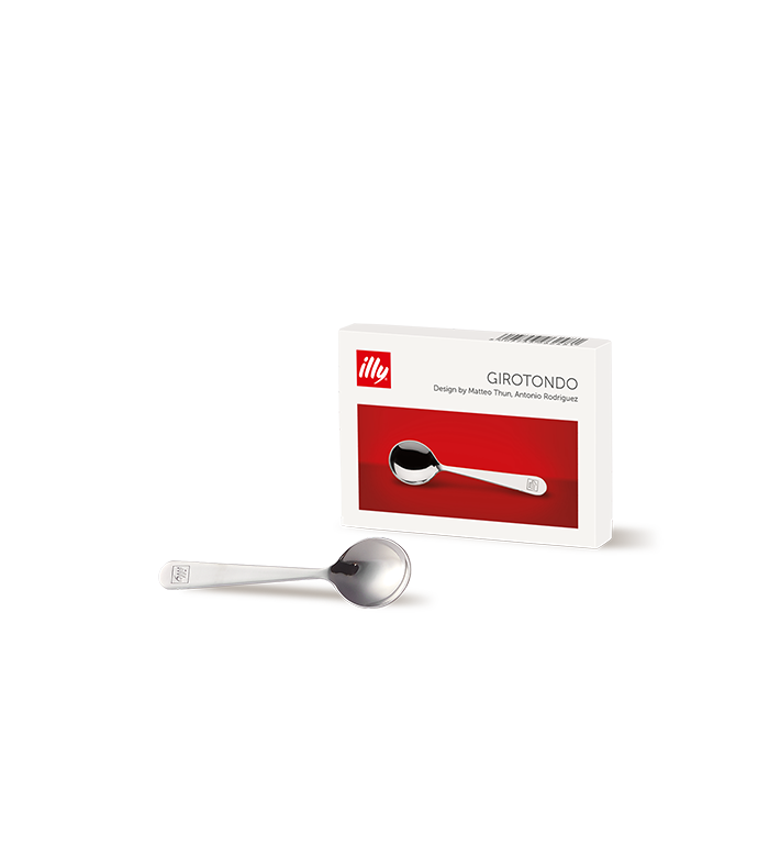 "Girotondo" spoons with embossed illy logo 104mm - Pack of 6 image number 0