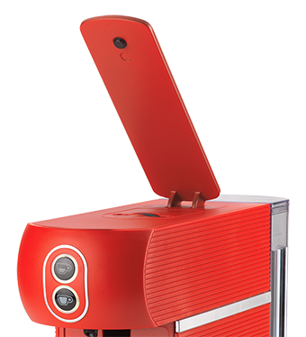 Máquina de Café com sachês E.S.E - illy Easy Vermelha 220v