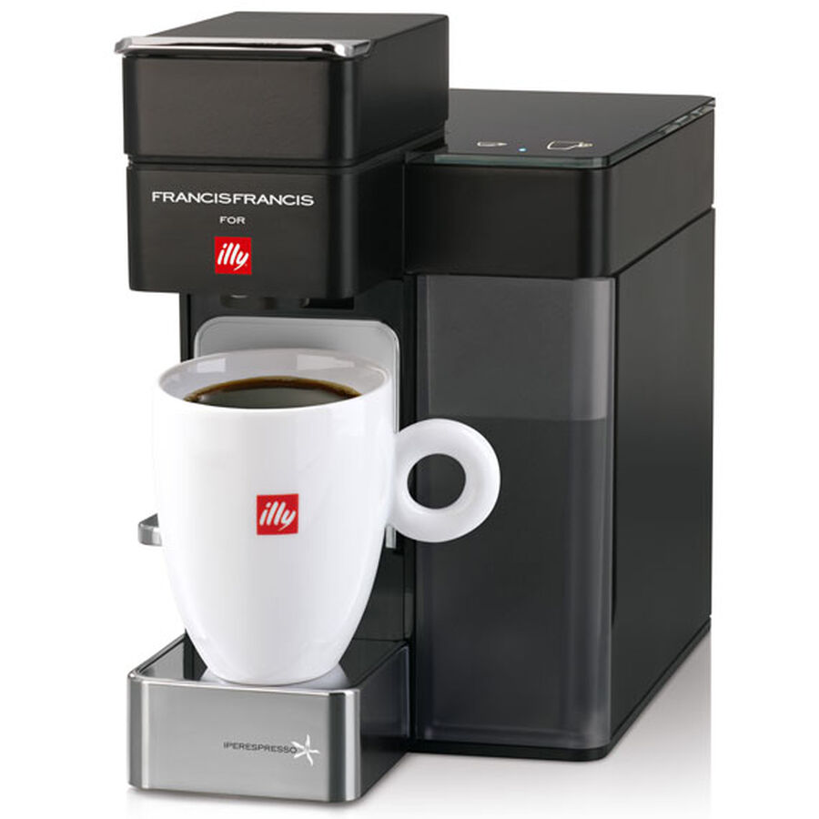 Y5 iperEspresso Espresso & Coffee Machine, Bluetooth, Amazon Dash Replenishment Enabled illy
