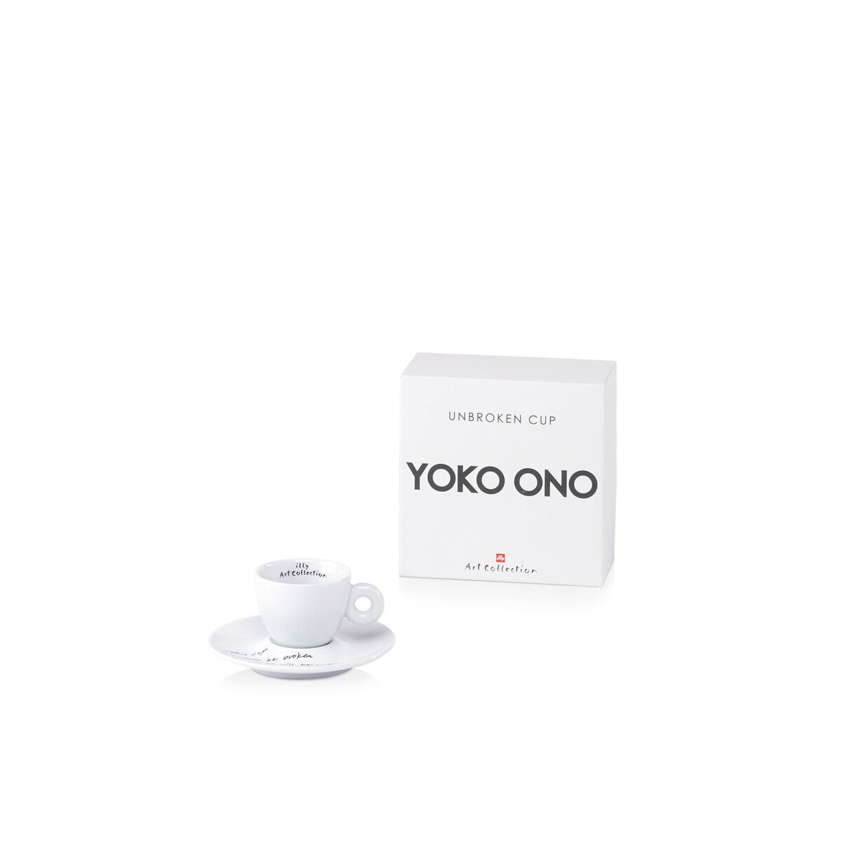TASSE INTACTE de Yoko Ono illy – Une tasse à espresso de 3 oz
