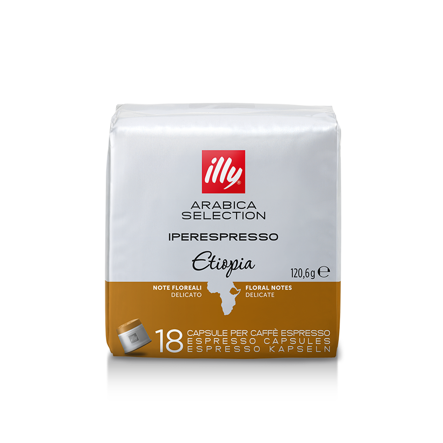 Café en capsules Iperespresso - Arabica Selection Ethiopie - 18 unités