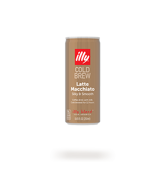 illy Ready-to-Drink Cold Brew Latte Macchiato - 12 Pack