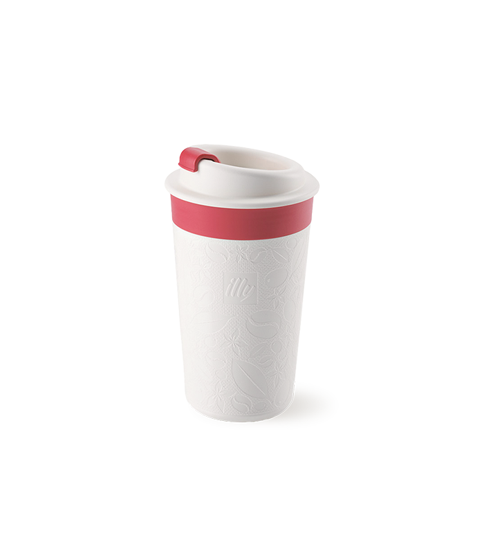 illy Travel Mug branca - Olimpia Zagnoli image number 0