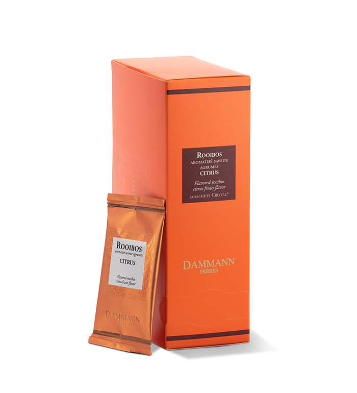 Dammann  Rooibos Citrus Herbal Tea &ndash; Cristal&reg; Sachets image number 0