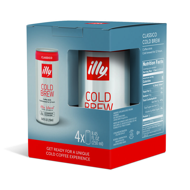 Ready To Drink Cold Brew Coffee 4 Pack illy Shop