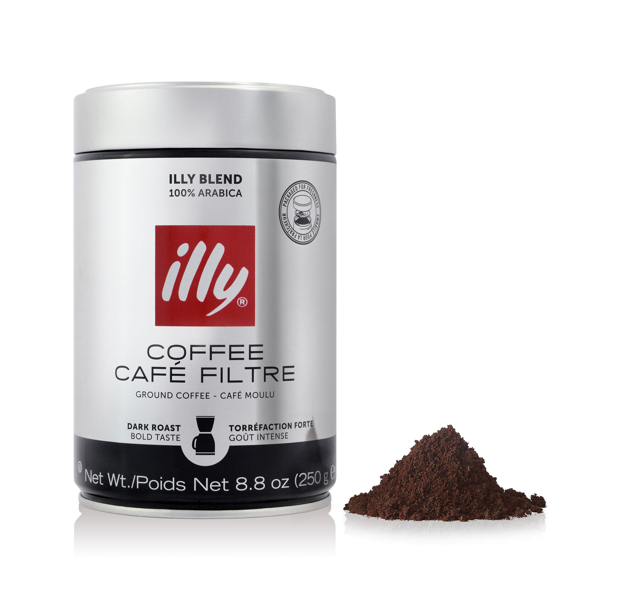 Ground Drip Dark Roast Coffee illy