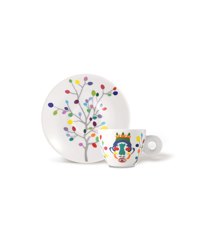 Set de 2 tazas de café espresso - illy Art Collection Pascale Marthine Tayou image number 0