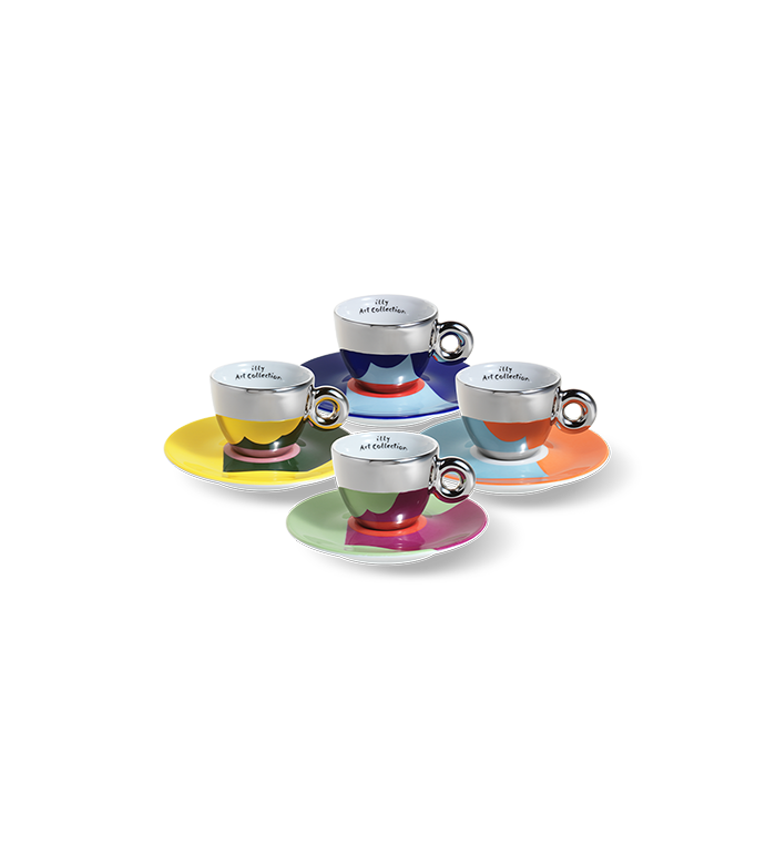 illy Art Collection Stefan Sagmeister - Set of 4 espresso coffee cups image number 4
