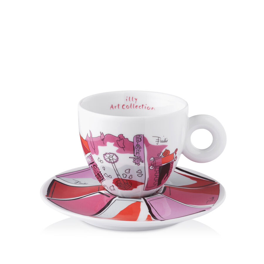 Cappuccino cups illy Art Collection Emilio Pucci illy Shop