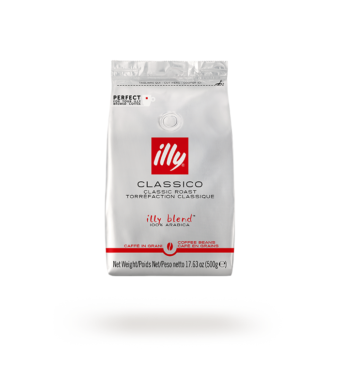 Whole Bean Coffee Classico - Medium Roast - 500G Bag - 6-Pack image number 0