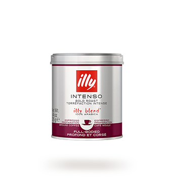 Ground Espresso Coffee Intenso - Dark Roast - 4.4oz Can