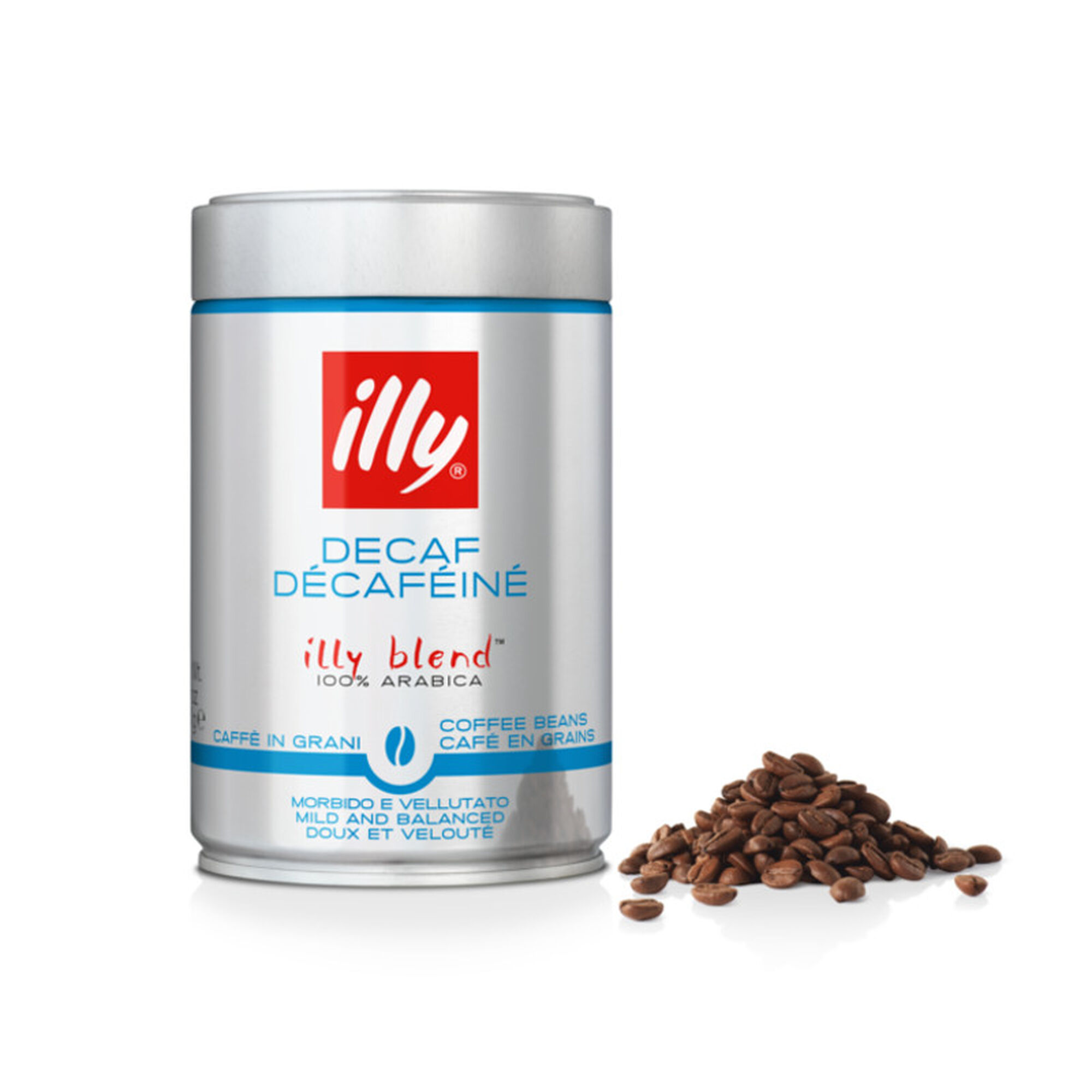 Whole Bean Decaffeinated Whole Bean Coffee illy