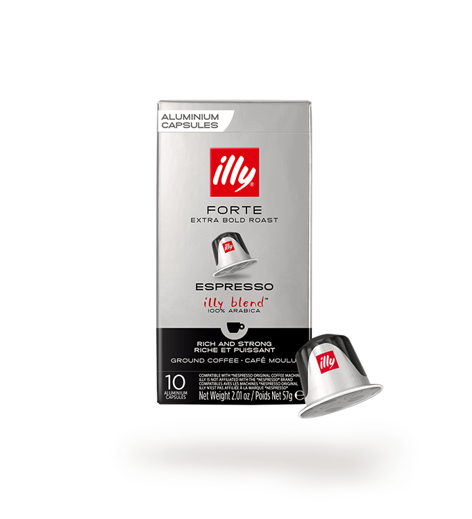 Capsules compatibles Espresso* Forte - Torréfaction foncée