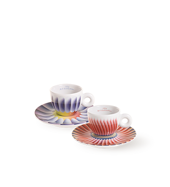 Set of 2 Espresso Cups - the Judy Chicago illy Art Collection