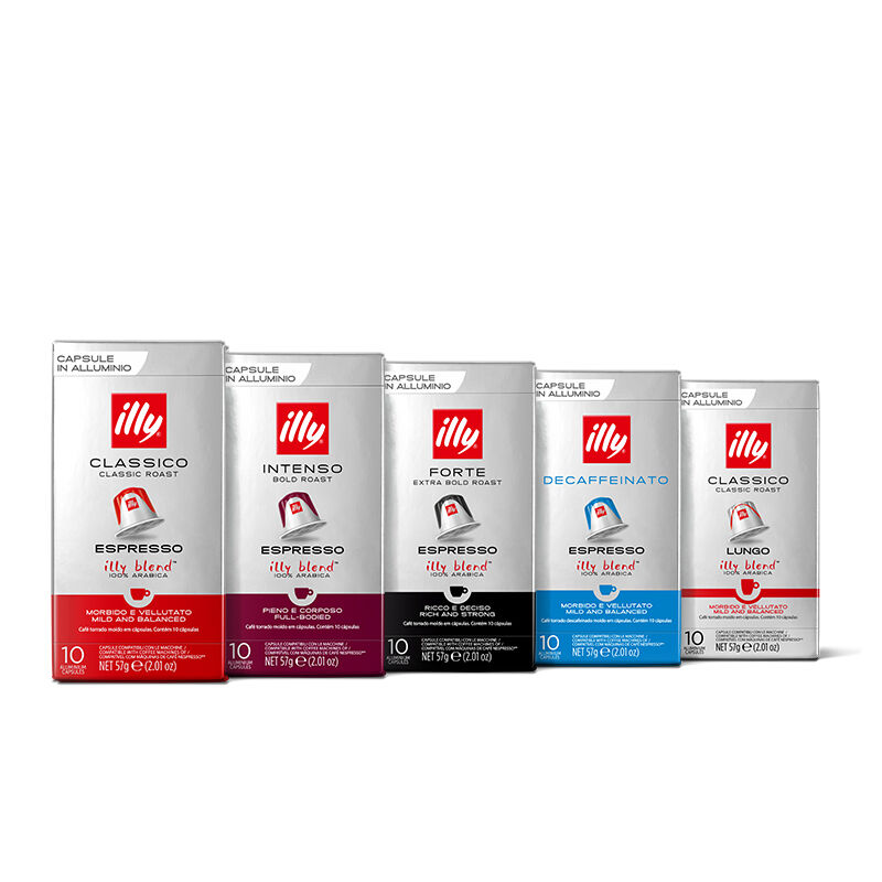 Cápsulas compatibles - Café en cápsulas illy - illy Shop