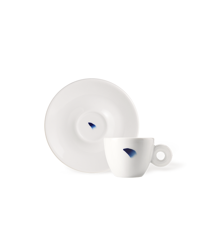 Set van 2 espressokopjes - illy Art Collection Lee Ufan image number 0