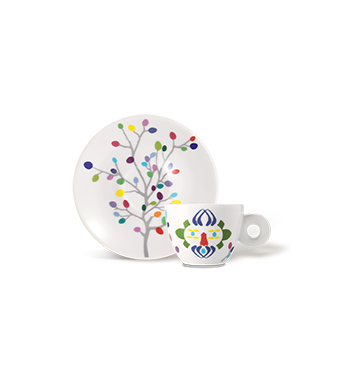 Set de 2 tazas de café espresso - illy Art Collection Pascale Marthine Tayou