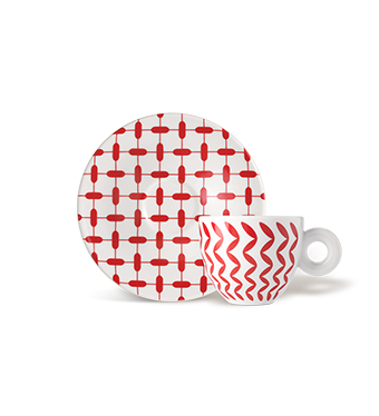 Set de 6 tazas de cappuccino – illy Art Collection Mona Hatoum