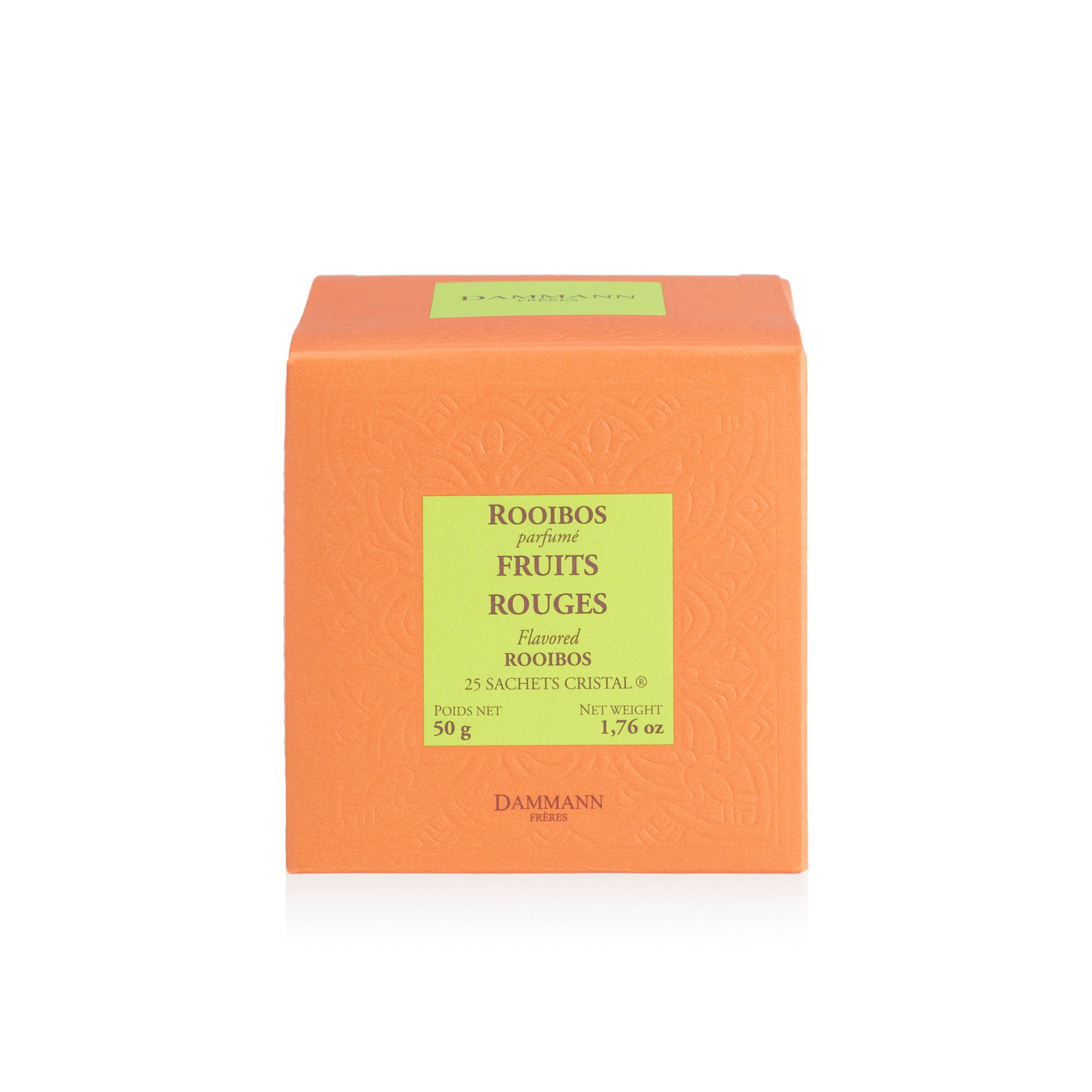 Infuso Dammann Rooibos Fruits Rouges - 25 filtri cristal