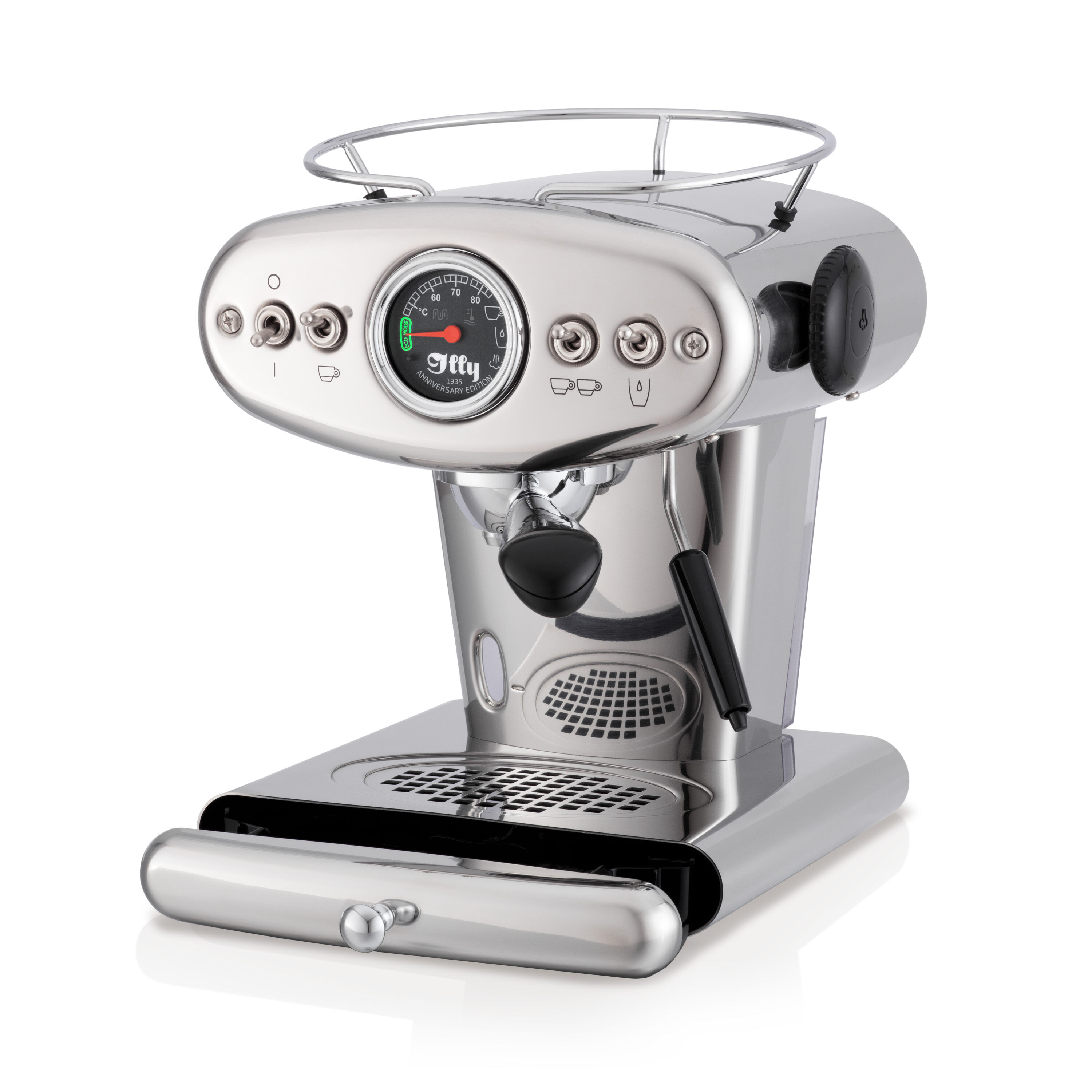 X1 Anniversary E.S.E. Pod & Ground Coffee Machine