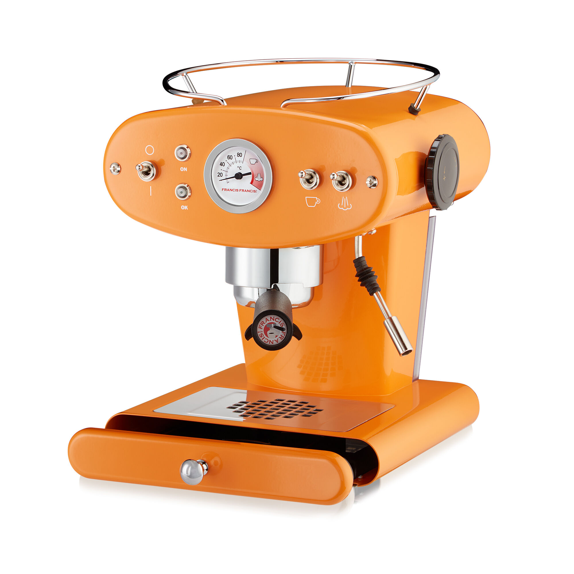 Espressomaschine X1 Ground Orange illy Shop