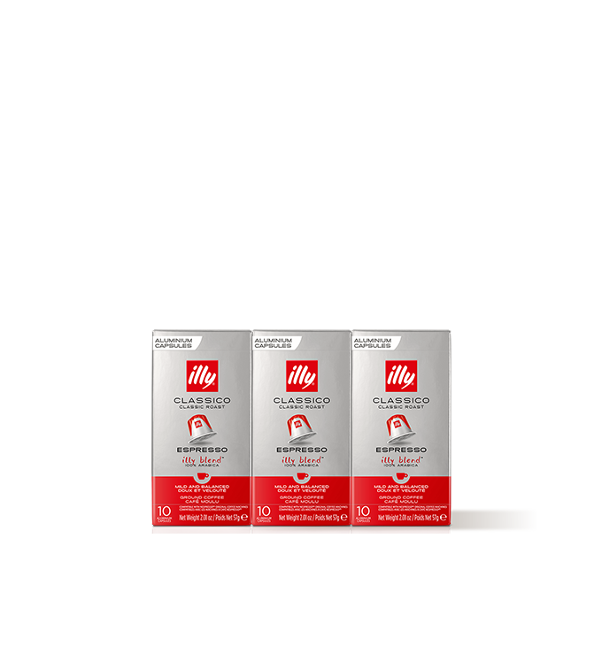 CLASSICO coffee in compatible capsules, set of three