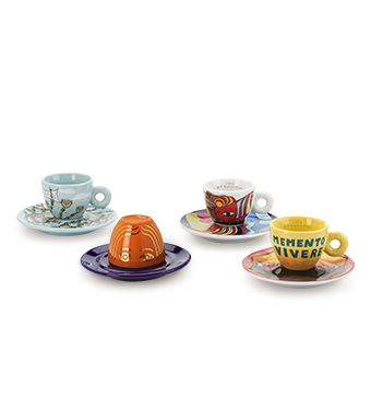 ENSEMBLE DE 4&nbsp;TASSES &Agrave; ESPRESSO&nbsp;: L&rsquo;ILLY ART COLLECTION POUR LA BIENNALE D&rsquo;ART 2026