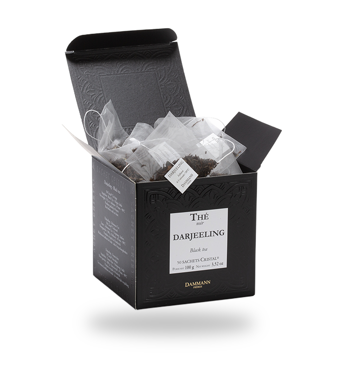 Dammann Darjeeling Black Tea &ndash; 4x50 Cristal&reg; Sachets