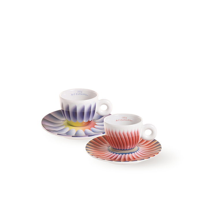 Ensemble de 2 tasses à espresso - l’illy Art Collection Judy Chicago image number 2