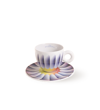 Set van 2 cappuccino kopjes - Judy Chicago illy Art Collection